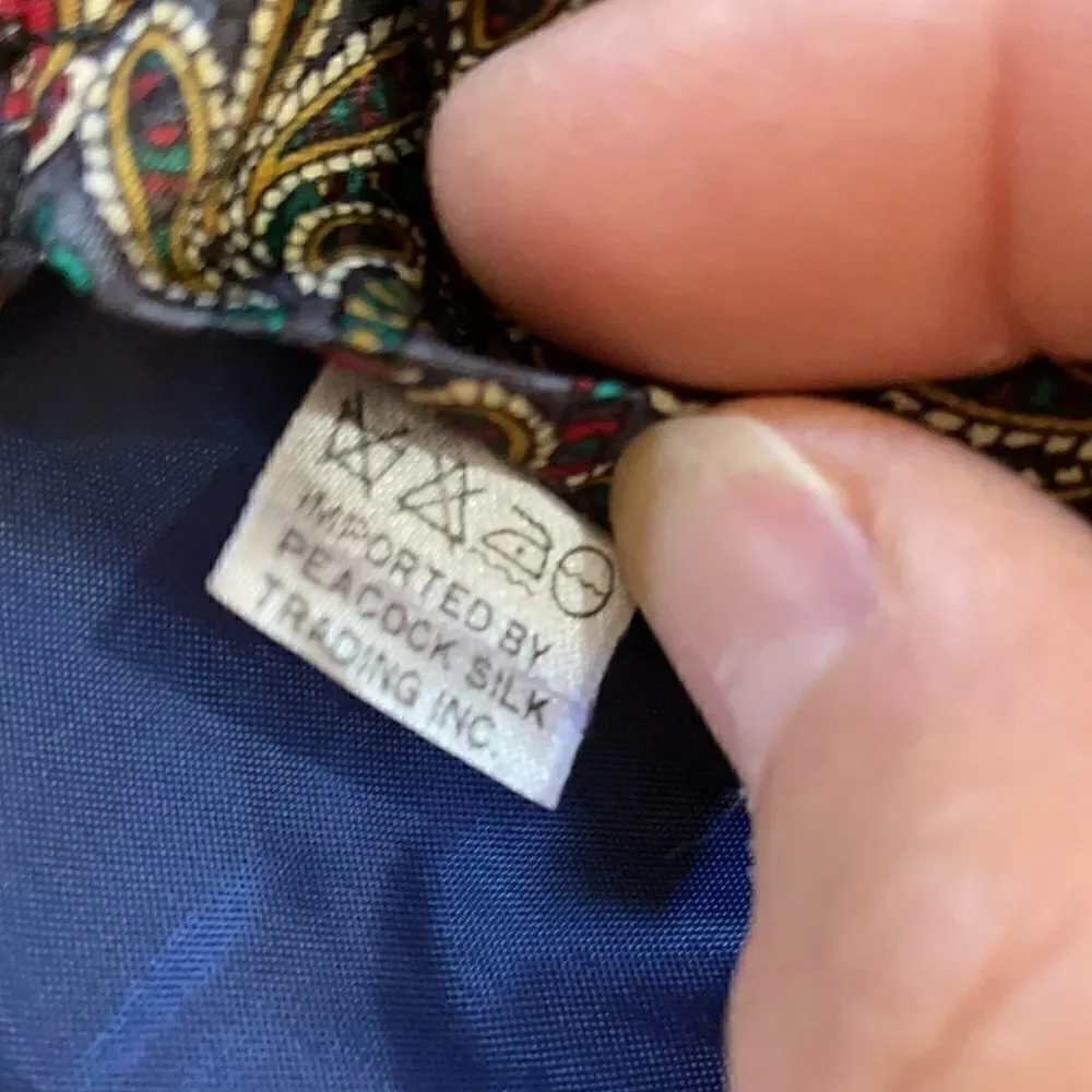 DiModa Hand made Silk Tie NWT Vintage
